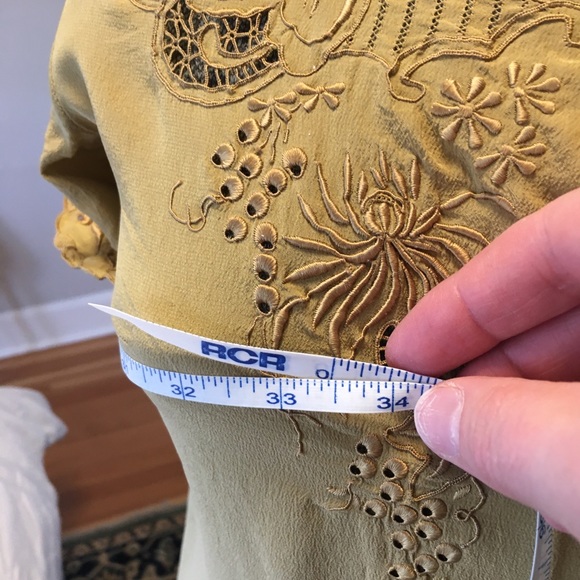 Silk button down blouse - Picture 4 of 7